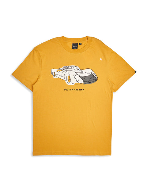 GOD 908 TEE - HONEY GOLD