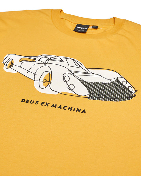 DEUS 908 TEE - HONEY GOLD