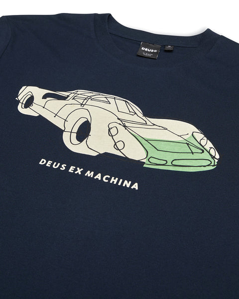 DEUS 908 TEE - NAVY