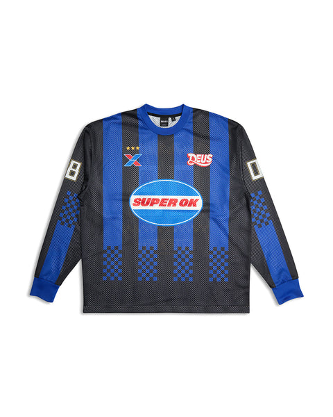 DEUS THREEPEAT MOTO JERSEY - BLACK