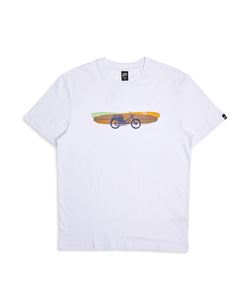 GOD SEASIDER TEE - WHITE