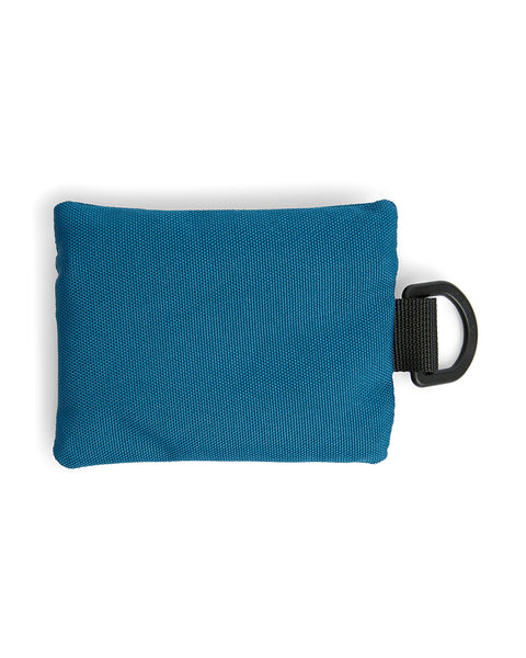 DEUS SKELTER COIN POUCH - DUSTY BLUE