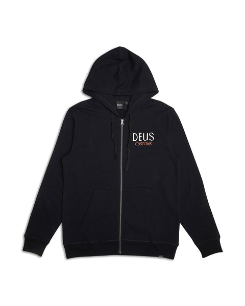 GOD CHINCHILLA HOODIE - BLACK