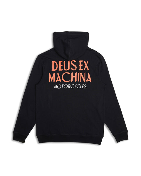 GOD CHINCHILLA HOODIE - BLACK