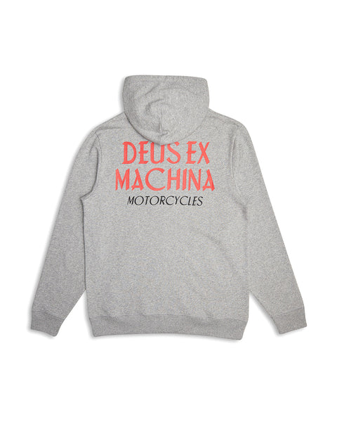 DEUS CHINCHILLA HOODIE - GREY MARLE