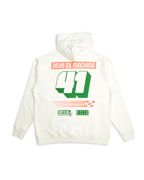 DEUS ASTON HOODIE TRUE - WHITE