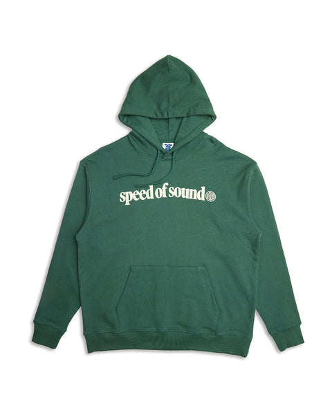 DEUS VELOCITY HOODIE - WORK GREEN