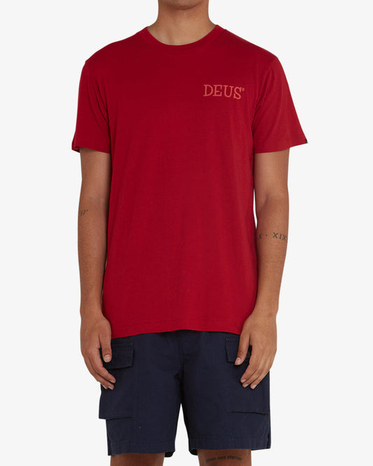 GOD PORTAL TEE - ROCCO RED