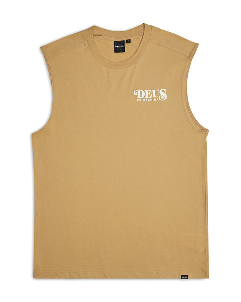 GOD MOSEY MUSCLE TEE - KANGAROO