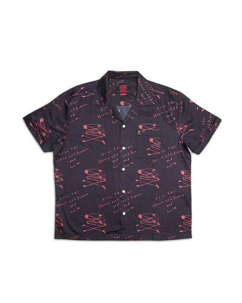 DEUS OLD HOUSE SHIRT - RED