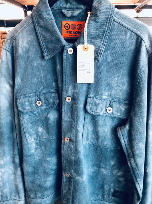 GOD JAY DENIM JACKET - TEAL