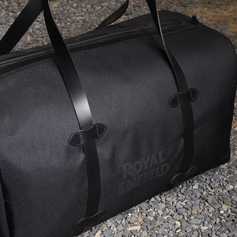 ROYAL ENFIELD SUPER METEOR 650 DUFFLE BAG - BLACK