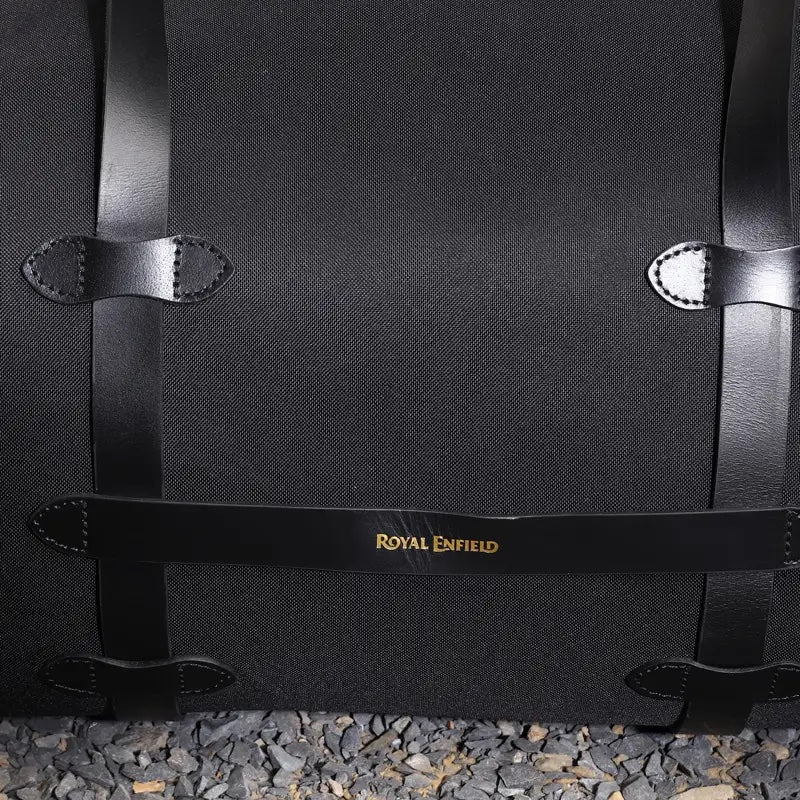 ROYAL ENFIELD SUPER METEOR 650 DUFFLE BAG - BLACK