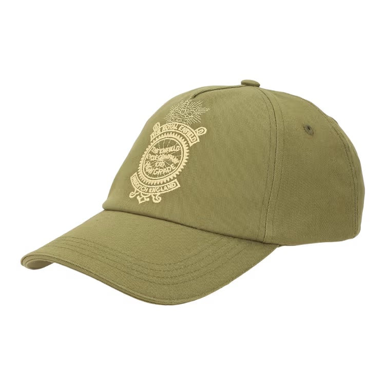 ROYAL ENFIELD EMBROIDERY EMBLEM CAP - OLIVE