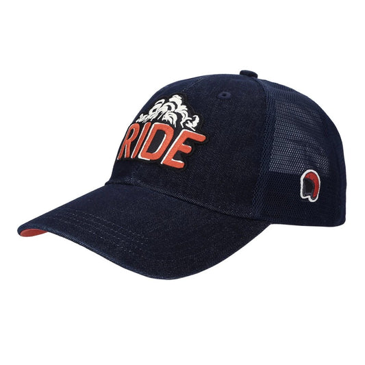ROYAL ENFIELD TRUCKER CAP - DARK BLUE