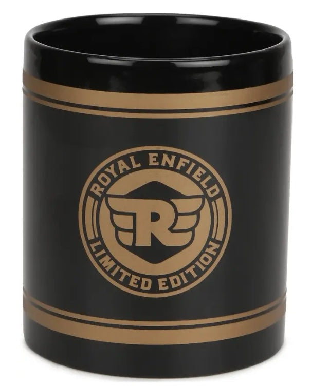 ROYAL ENFIELD LIMITED EDITION MUG - BLACK & GOLD
