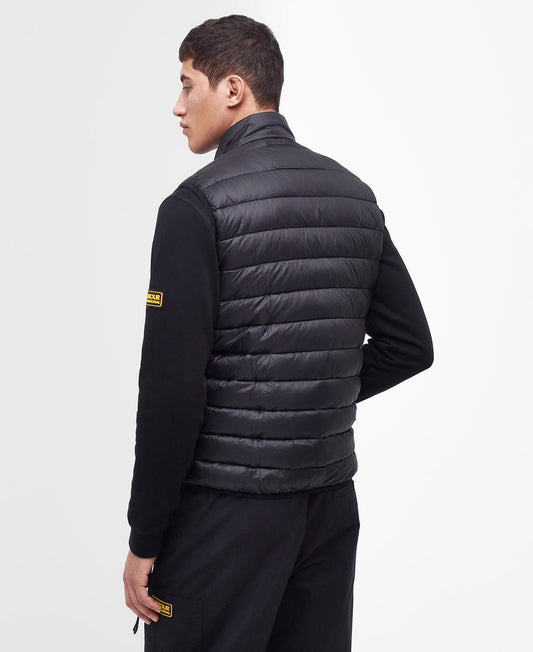 BARBOUR INTERNACIONAL RACER REED GILET - BLACK