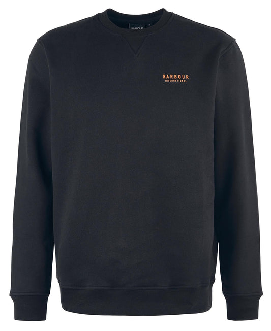 BARBOUR INTERNACIONAL CHARLTON CREW - BLACK
