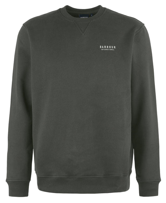 BARBOUR INTERNATIONAL CHARLTON CREW - SAGE