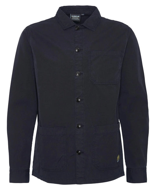 BARBOUR INTERNACIONAL JACK OVERSHIRT - BLACK