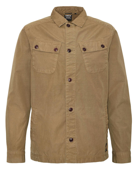 BARBOUR INTERNACIONAL HARRIS OVERSHIRT - OLIVE BRANCH