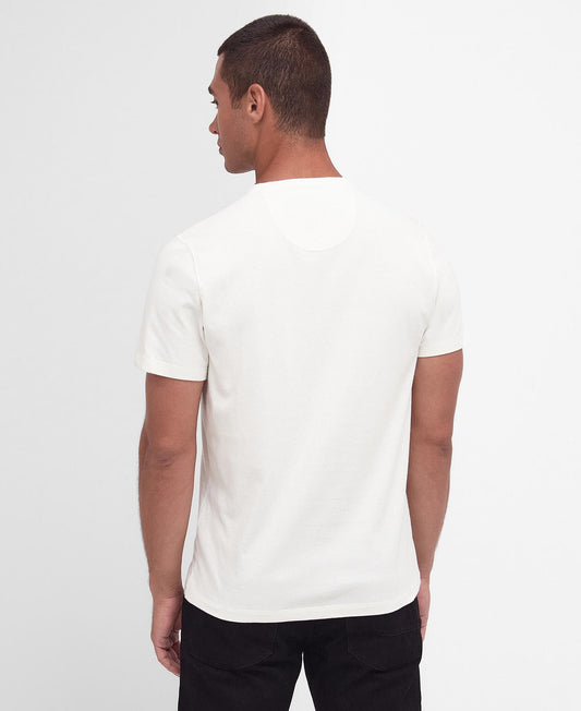 BARBOUR INTERNATIONAL CHARGE TEE - WHISPER WHITE