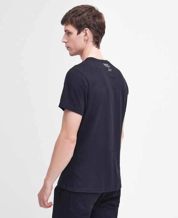 BARBOUR INTERNACIONAL STRIKE TEE - BLACK