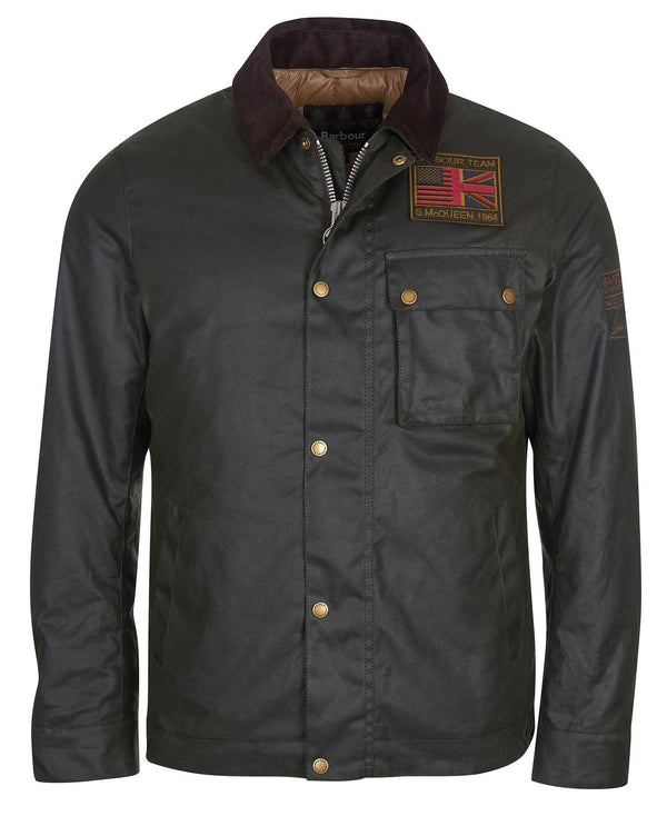 BARBOUR INTERNACIONAL WORKERS WAX - SAGE