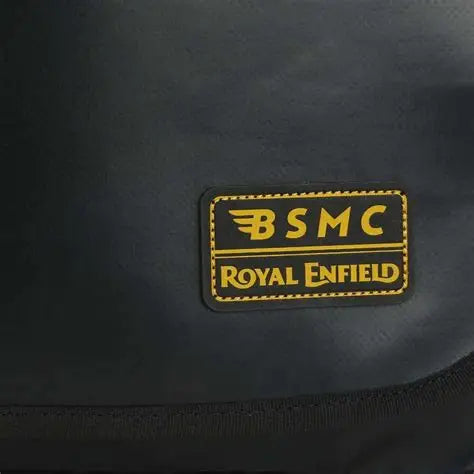 BSMC x ROYAL ENFIELD MESSENGER BAG - BLACK
