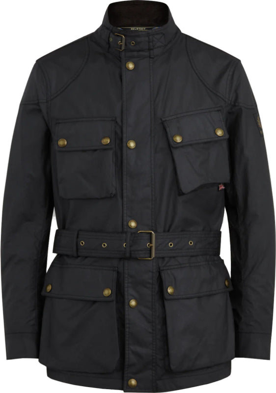 BELSTAFF x ROYAL ENFIELD TRIALMASTER JACKET - BLACK