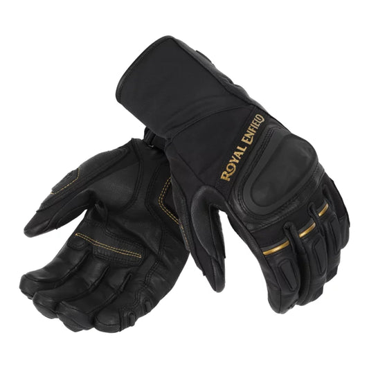 ROYAL ENFIELD x REV'IT WOMEN DARCHA RIDING GLOVES - BLACK
