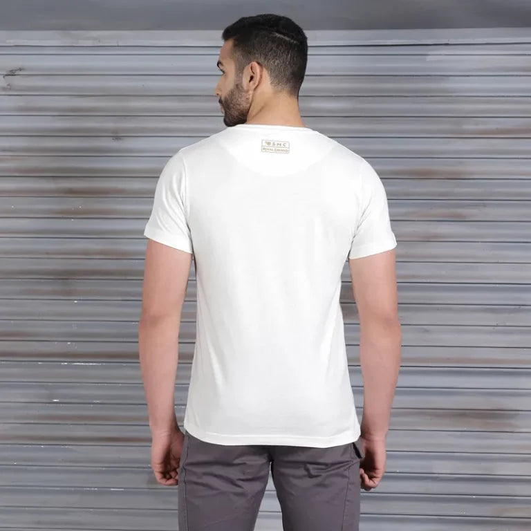ROYAL ENFIELD x BSMC ASPECT T-SHIRT - WHITE