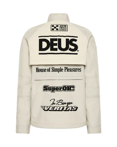 DEUS OFF ROAD CORDURA JACKET - DIRTY WHITE