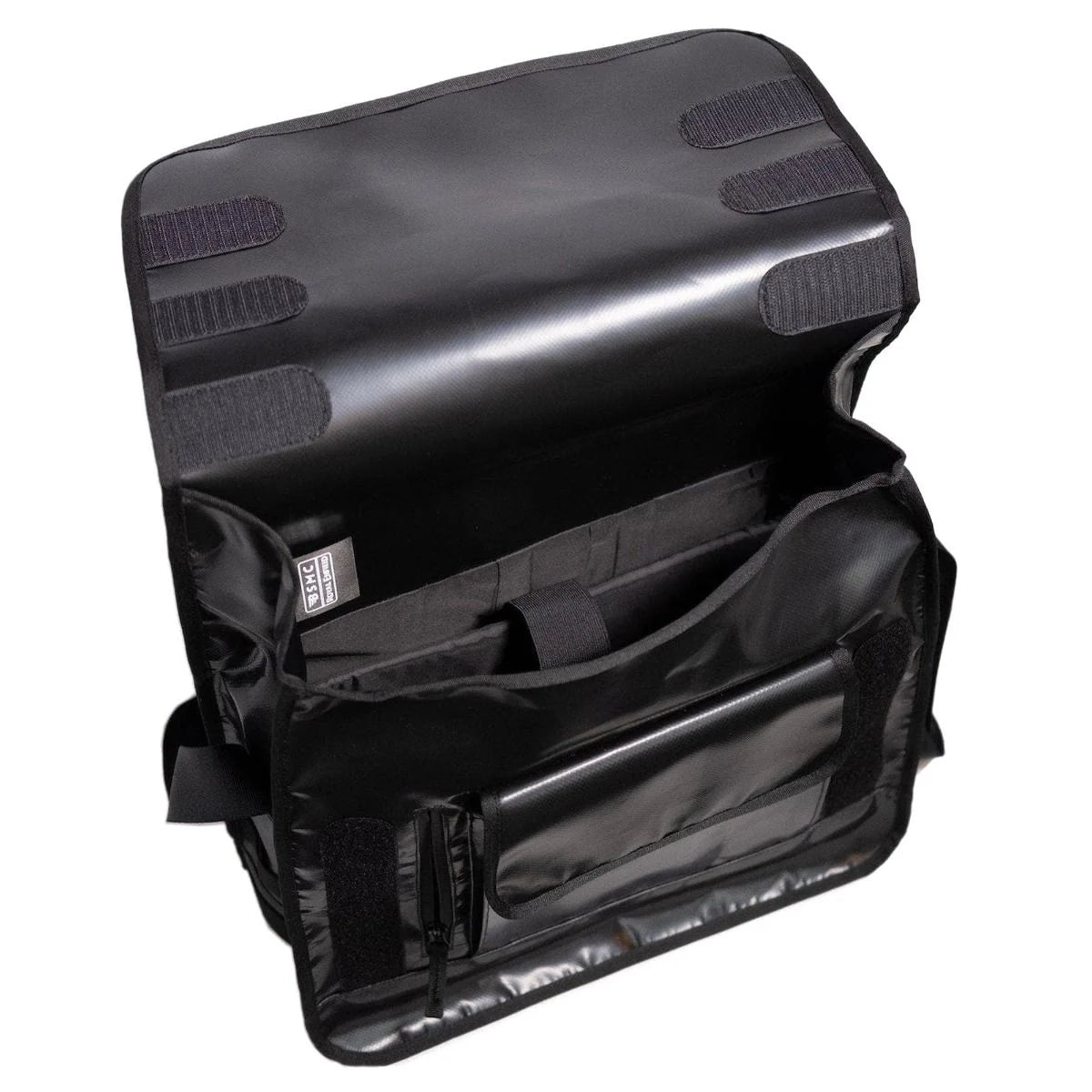 BSMC x ROYAL ENFIELD MESSENGER BAG - BLACK