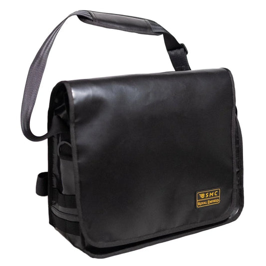 BSMC x ROYAL ENFIELD MESSENGER BAG - BLACK