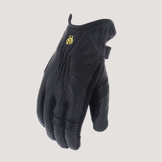 HELSTONS CONDOR AIR EVO CUIR - NOIR ♂️
