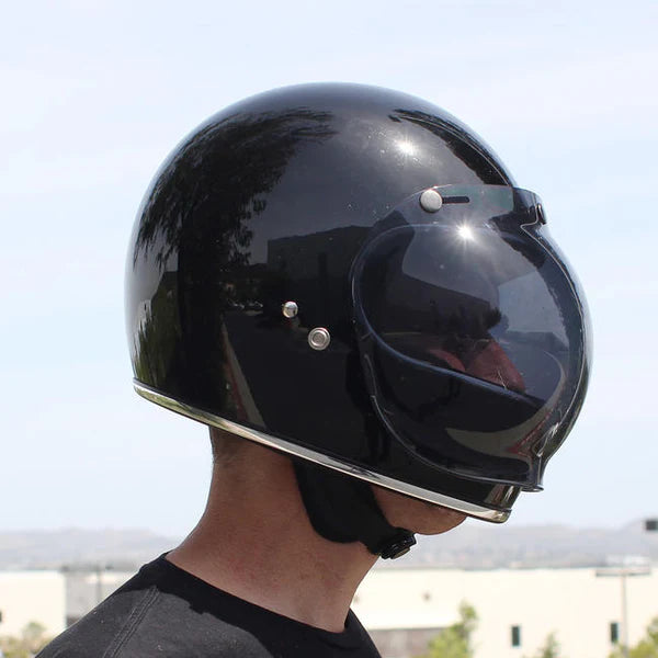 BILTWELL BUBBLE SHIELD (ANTI-FOG) - SMOKE