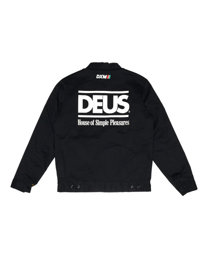 DEUS MARNUS TEAM JACKET - BLACK