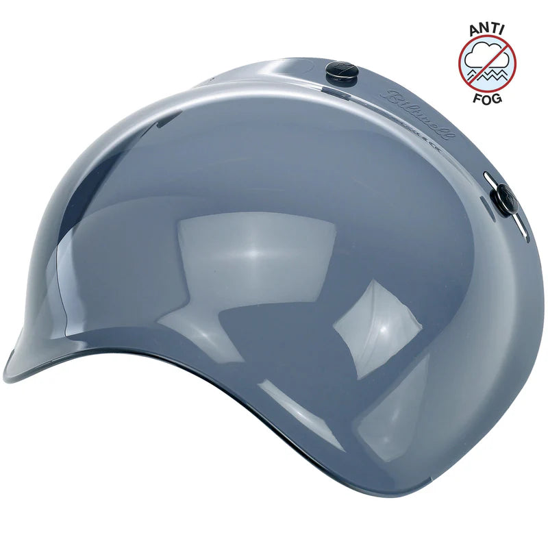 BILTWELL BUBBLE SHIELD (ANTI-FOG) - SMOKE