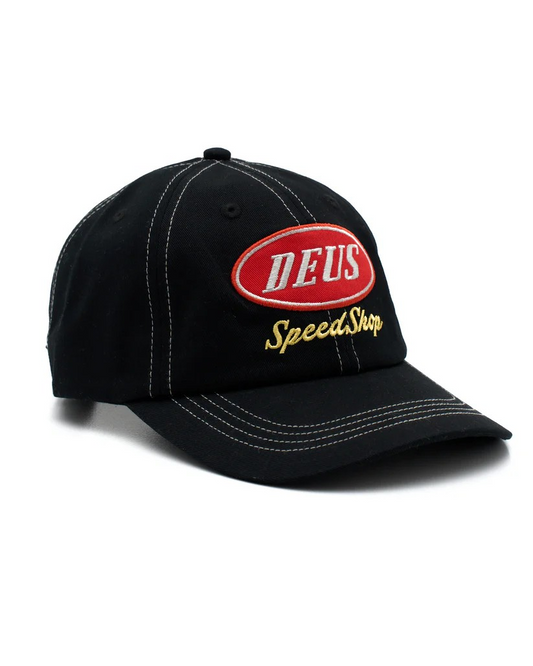DEUS SPEEDSHOP CAP - BLACK
