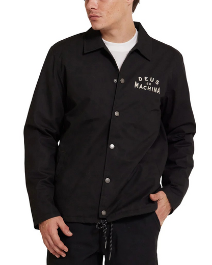 DEUS WORKSHOP COACH JACKET - BLACK