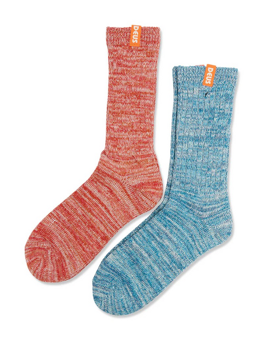 DEUS OLI TEXTURED SOCK - MULTI