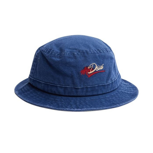 DEUS VEILANCE BUCKET HAT - WASHED NAVY