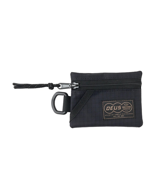 DEUS SKELTER COIN POUCH - BLACK