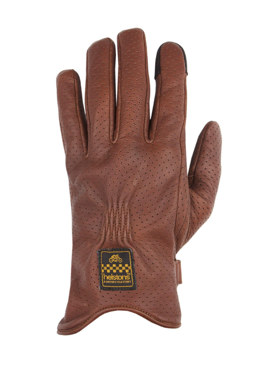 HELSTONS CONDOR AIR ETE CUIR - CHOCO/NOIR ♂️