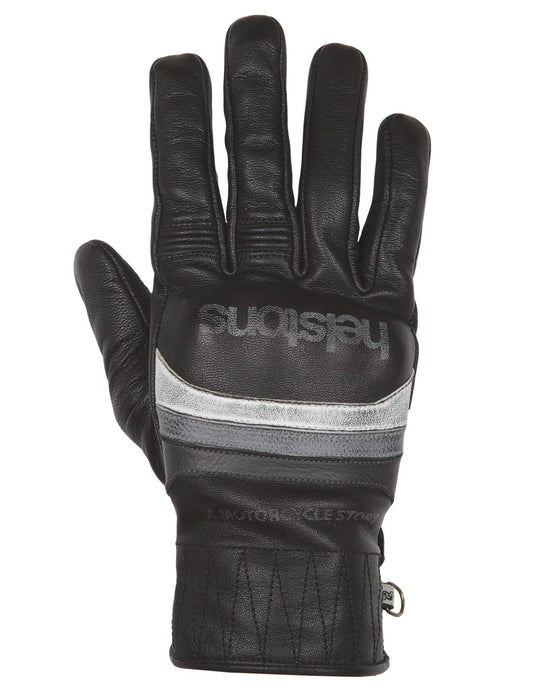 HELSTONS MORA ETE CUIR - NOIR (Blanc-Gris) ♂️