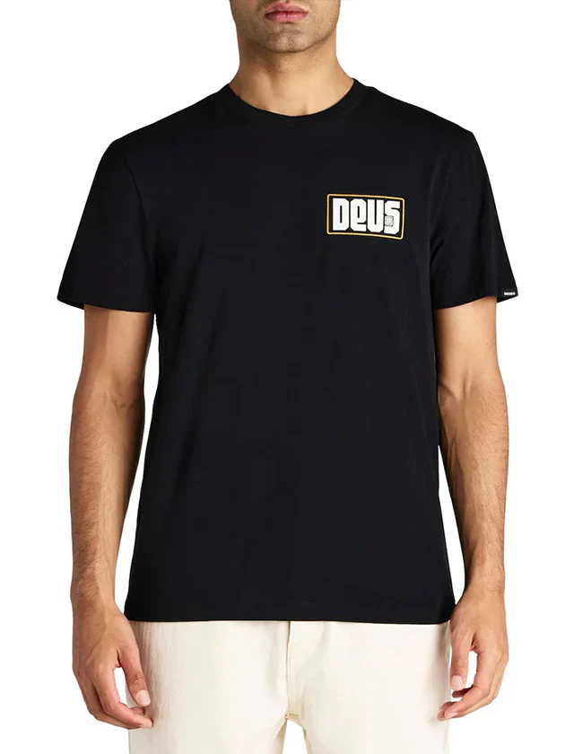 DEUS OUTAGE TEE - BLACK