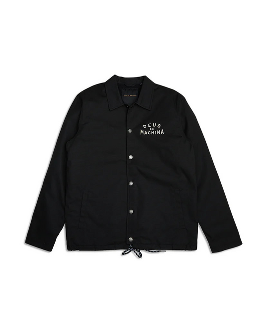 DEUS WORKSHOP COACH JACKET - BLACK