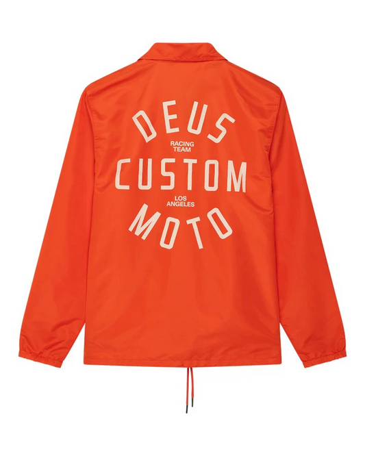 DEUS ENGINEER NYLON COACH - TANGERINE TANGO