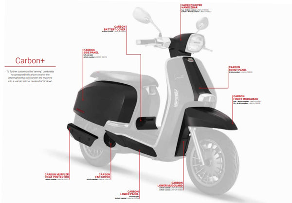 Lambretta V-Special 125 Flex - 4 CORES